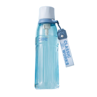 希乐塑料杯720ml便携耐用大容量淑薄蓝XL-2523-720