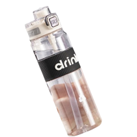 希乐塑料杯650ml户外便携耐用大容量奶咖白XL-2450