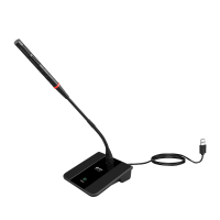 惠度(HuiDu)HD-116USB单只有线鹅颈电脑麦克风USB/3.5有线接口会议话筒(销售单位:支)