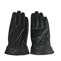 三人居 羊皮手套触屏保暖手套 SRJAO158 双
