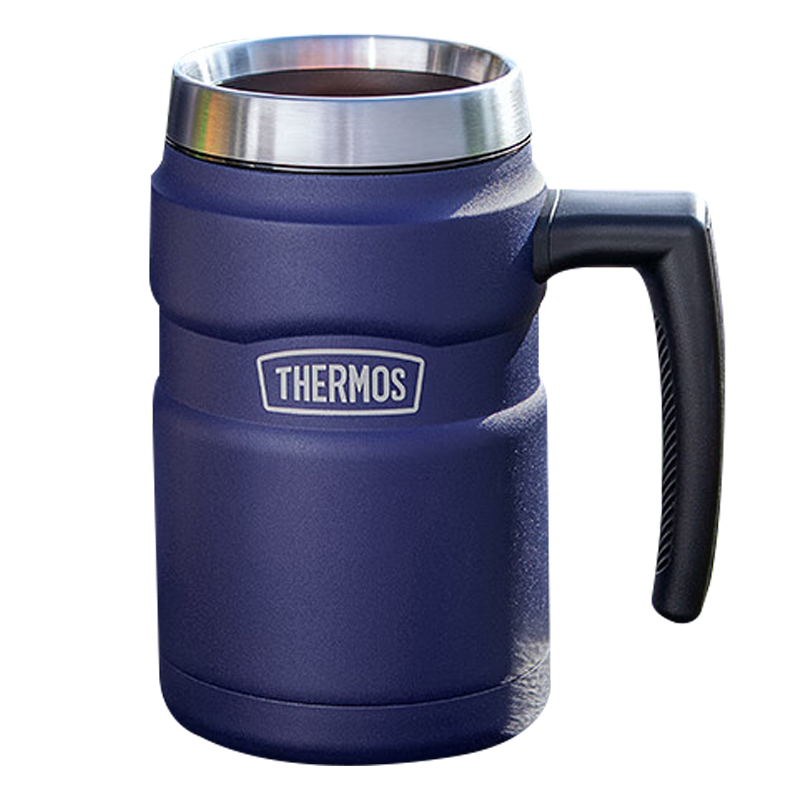 膳魔師保温杯530ml高真空不锈钢带把手TSK2-470S(颜色随机)