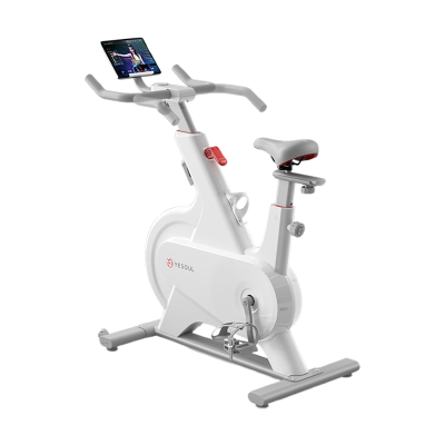 野小兽动感单车占地面积小家用超方便健身减肥瘦身器材白色M1K