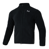 安德玛(Under Armour)男装外套新款运动服舒适抓绒服潮流时尚摇粒绒夹克1389308-001 ZP