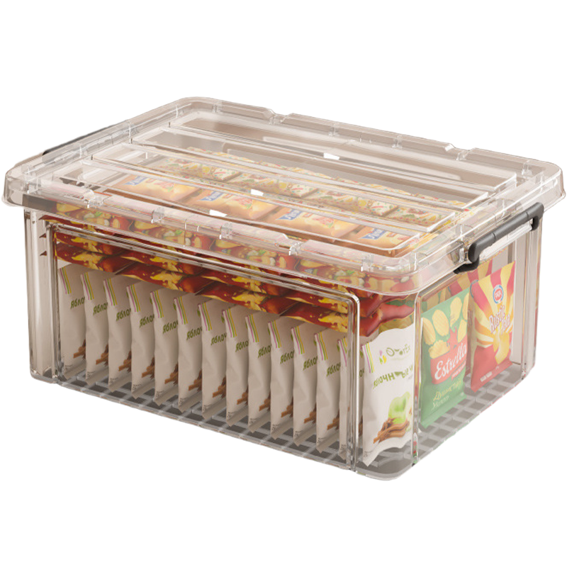 山之只 透明塑料收纳盒 75.5*51.5*43cm 个