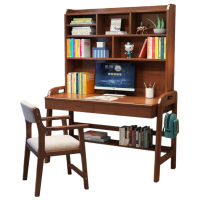 桃锦堂书桌一桌一椅套
