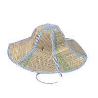铁迅折叠草帽大沿遮阳草帽CM2 顶