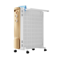 美的(Midea)[强劲热力]电热油汀/取暖器家用/加热电暖器/17片电暖气片/立式加热器大面积加湿恒温 HYW30GW