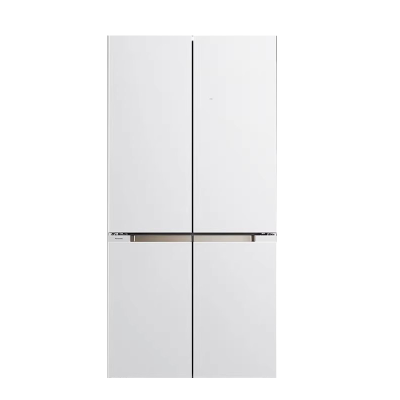 松下(Panasonic)NR-W592CG-W玻璃十字门575升零嵌冰箱双循环 四季舱宽幅变温 -3℃微冻保鲜干燥臻藏