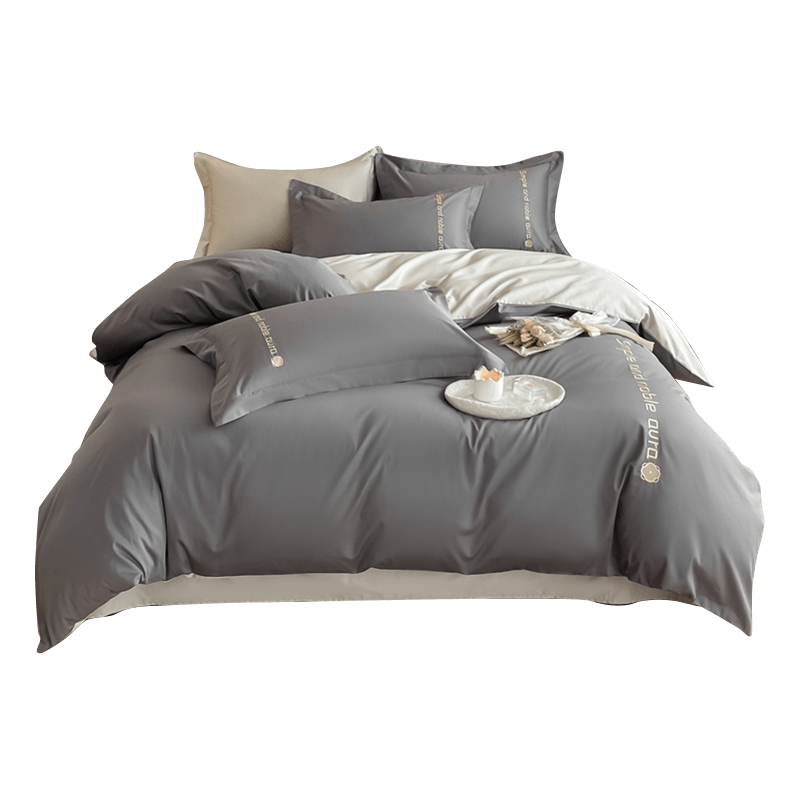 伊伊爱 高精密伯格纯棉四件套