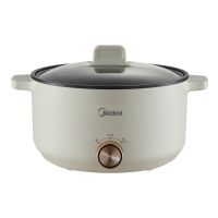 美的(Midea)电火锅速沸电锅一体火锅专用锅多功能锅电煮锅火锅3L大容量MC-HGE2510