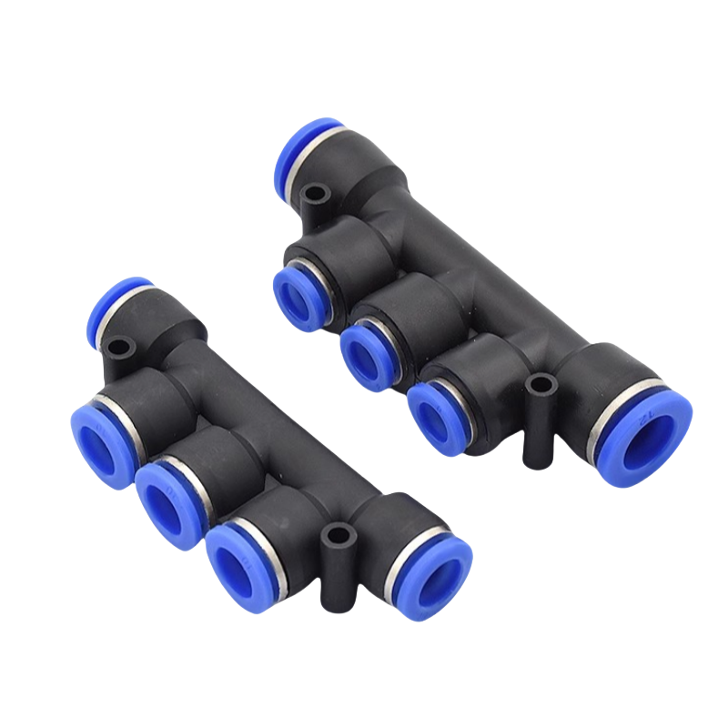 吉迎尚品 五通气动接头快插接头快速接头 多规格 个