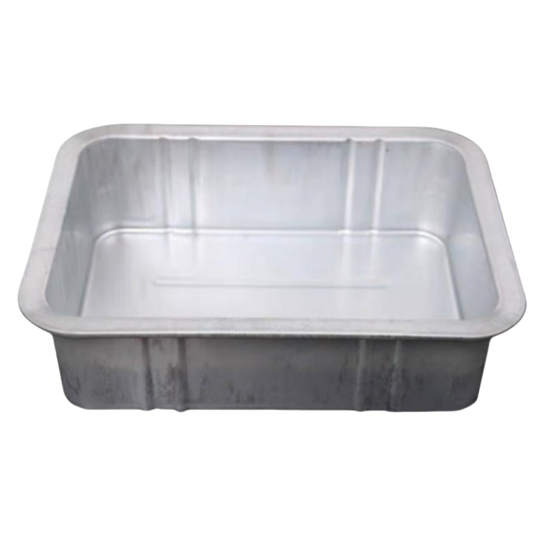 月跃鑫 金属托盘 接油盘 镀锌小号 28cm*21cm*8cm 个