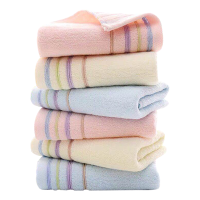 踏绮 四季彩缎毛巾两条装 34*78cm 盒