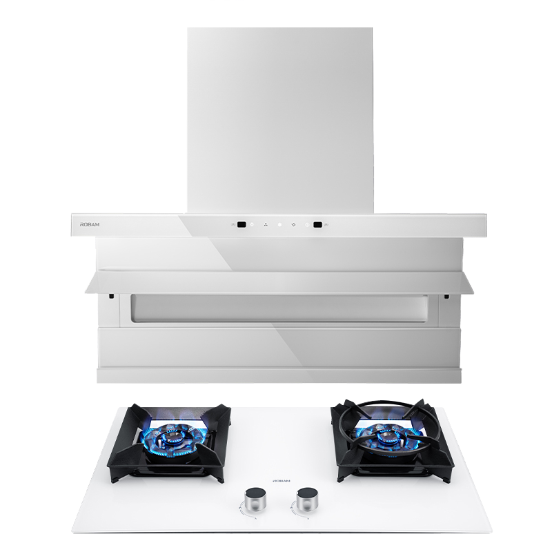 老板(ROBAM)油烟机烟灶套餐两件套顶侧双吸触控式挥手智控26立方5.2灶具厨电套装27A16-D1P+57BA-G1