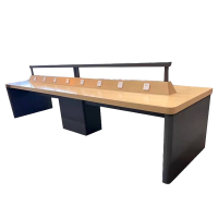 富力华驰 充电吧台桌 1000*1000*900mm 张