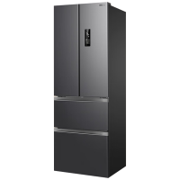 [美的出品]华凌326升 法式多门一级能效双变频风冷无霜家用电冰箱节能保鲜净味冰箱BCD-326WFPH