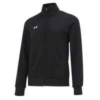 安德玛(Under Armour)女装新款运动跑步训练健身舒适休闲立领夹克21500438-001 ZP