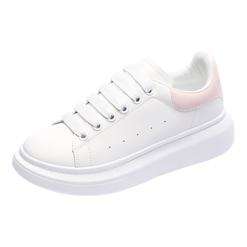 时言(SHIYAN)网红小白鞋女2026春夏新款厚底增高女士单鞋韩版潮流板鞋女轻便透气女士休闲鞋