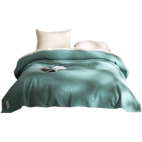 伊伊爱 亚麻多功能毛毯