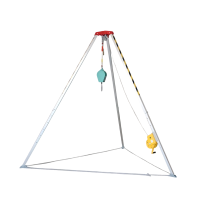 冀电中康 救援三脚架 1800磅加厚铝合金含绞盘 台