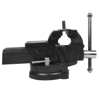 得力(deli) 台虎钳虎钳平口钳台钳活动带砧台虎钳8英寸DL2908Z 单位/个