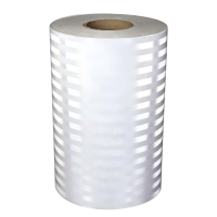 衡雁骏兴 反光胶带 白色晶彩格 30cm*30m 卷