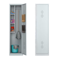 芙首泰清洁柜单门400*390*1800mm台