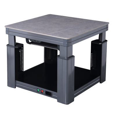 火焰山2025新款升降电暖茶几正方形客厅家用电暖桌取暖桌烤火炉一体