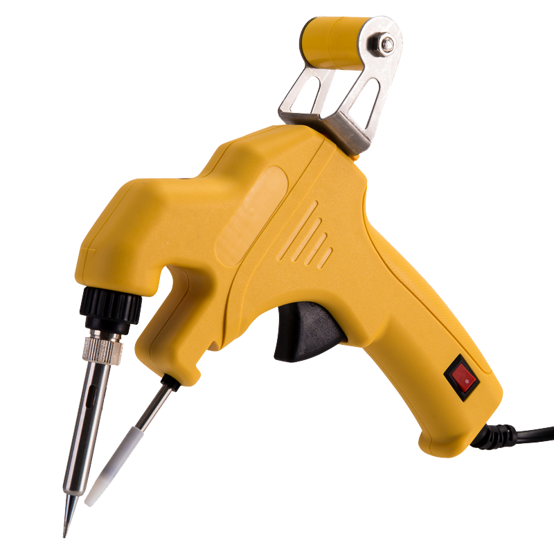 得力deli 内热式焊锡枪 恒温电烙铁维修焊接工具 自动送焊丝 30W DL394060 单位/个