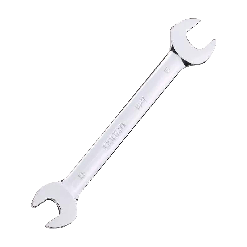 得力(deli) 镜面双开口扳手 10*12mm 双头呆扳手 DL161012 单位/把