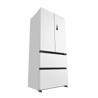 华凌冰箱美的出品521L多门 超薄零嵌一级能效独立双系统不串味家用大容量风冷无霜HR-547WUFPZ白月光