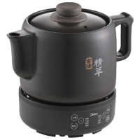 美的(Midea)煎药壶 全自动 分体式4L家用养生壶 熬药中药锅 电炖锅炖汤智能免看管二煎变频萃取MD-JYC4002