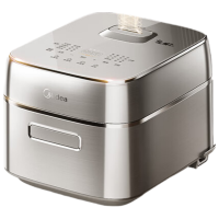 美的(Midea)电饭煲家用3-4人花瓣IH加热多功能微压电饭锅纯钛0涂层智能可预约煮饭锅MB-G5