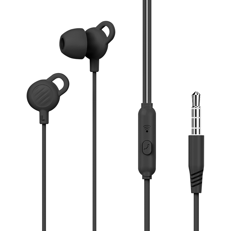 纽曼(Newmine)XL02 typec有线降噪隔音睡眠线控音乐手机数字耳机入耳式type-c版侧睡不压耳耳塞安卓适配