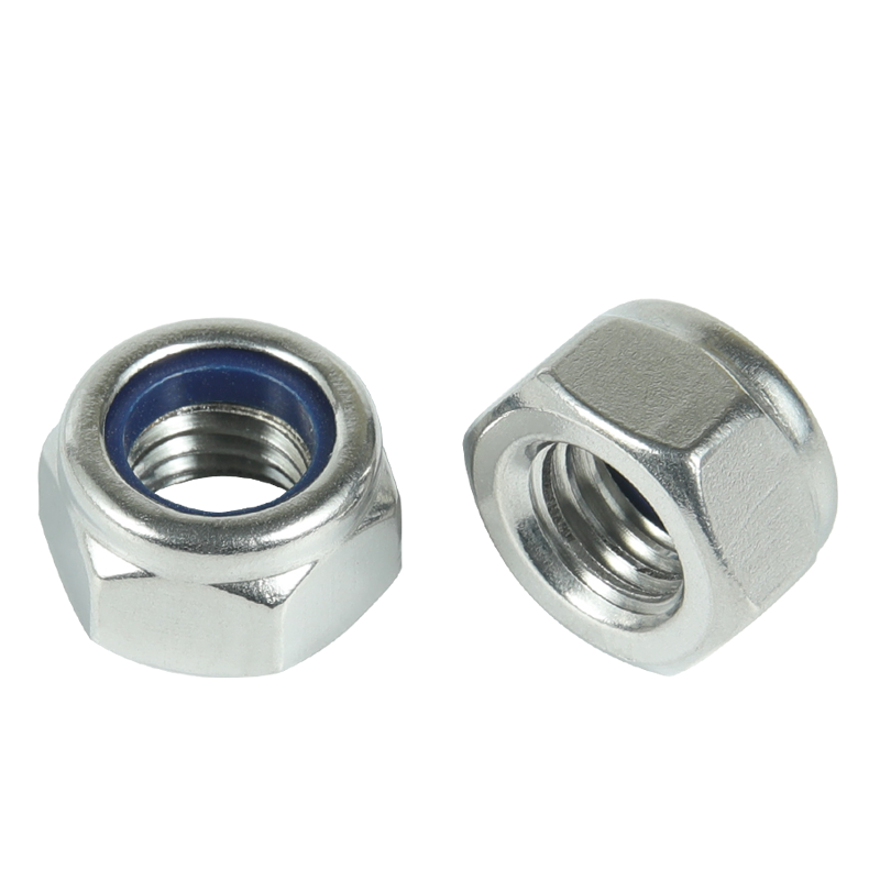 昡 不锈钢尼龙六角螺母 M12 个