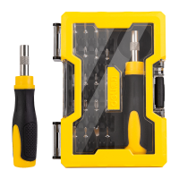 得力(deli) 多功能精密维修螺丝刀起子套装21件 DL1021D 单位/套