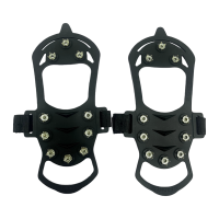 丰奋 冰爪 防滑鞋套 钢钉10齿 双