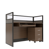 凯航屏风桌单人位KH-PFZDR个