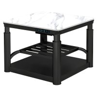 焱魔方S10升降取暖桌80cm无炉语音控制电暖桌客厅电烤火桌子正方形餐桌电暖炉家用烤火炉节能电烤桌电烤炉餐桌取暖器取暖炉