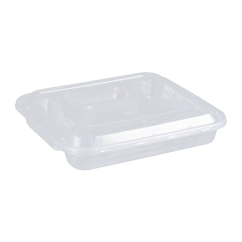 金金桂昊 一次性餐盒 分体四格1000ml透明 个