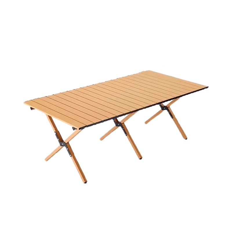 劲脉  户外折叠桌椅 大号桌120cm+中号椅*6 套