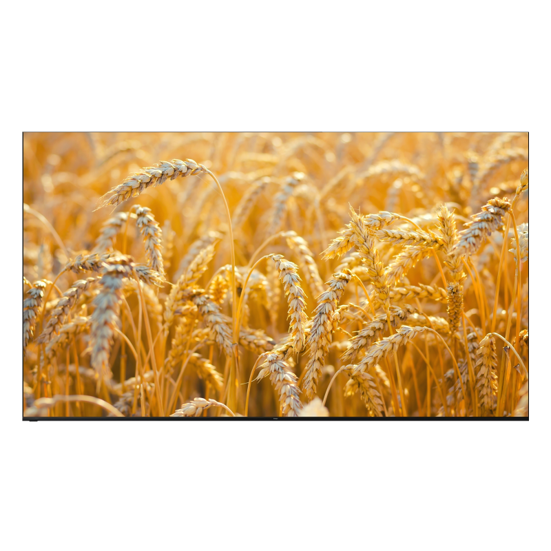 海尔85英寸超高清智能电视一级能效博卡灰铝合金边框支持HDR和语音控制