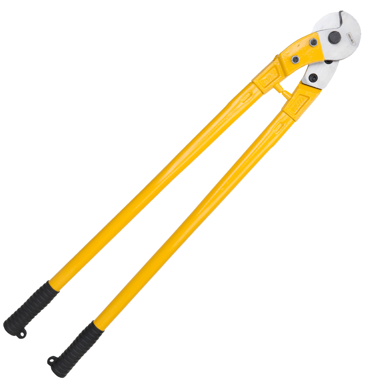 得力(deli)电缆剪刀剪线钳电线剪刀钳剥线钳电工钳断线钳电缆剪钢丝绳剪 DL20236 单位/把