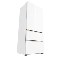 华凌美的出品 60cm薄冷冻双净味家用风冷冰箱零嵌入法式多门冷藏HR-520WUFPZ雾隐白
