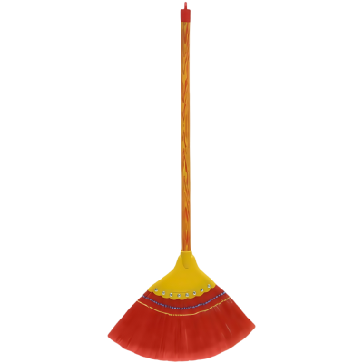 铁洋 波纹丝扫把 八钉波纹丝 把