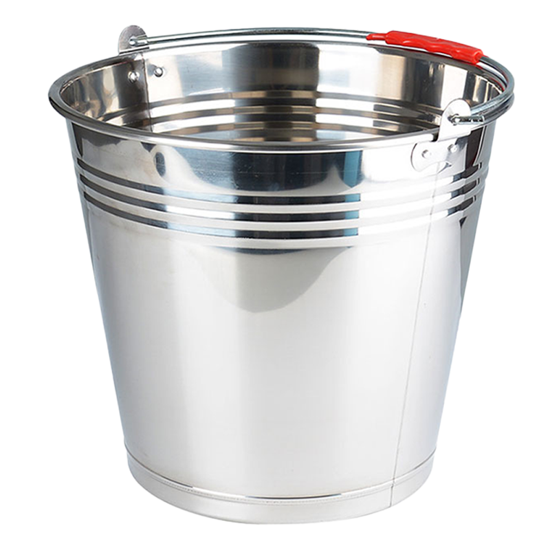 LENZY 韧知 水桶 不锈钢无盖款 8L/个