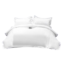 伊伊爱 贡缎纯棉高密四件套