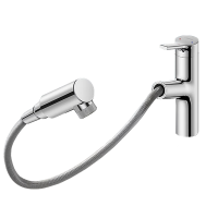 九牧(JOMOO)面盆水龙头双功能抽拉式洁面冷热双控抽拉面盆洗手盆水龙头32735-751/1B-Z