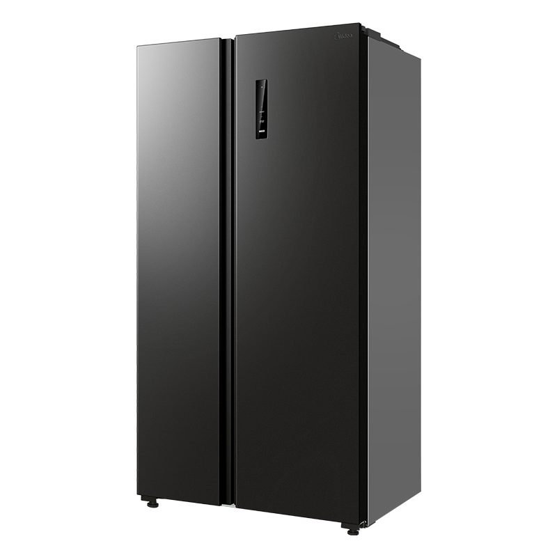 美的(Midea)家用电冰箱一级双变频智能 607升双开门对开门大容量风冷无霜 BCD-607WKPZM(E) 布朗棕