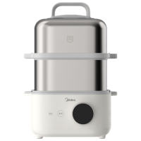 美的(Midea)蒸魔方Air电蒸锅蒸炖锅11.6L隔水炖0塑0涂层蒸笼不锈钢家用多用途锅MZ-ZGS302002